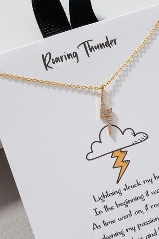 You’re My Lightning Necklace