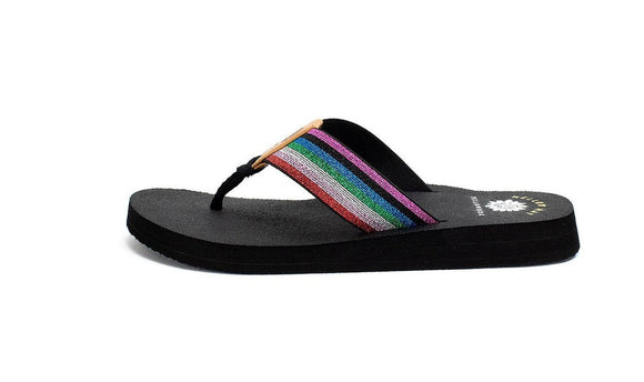Rainbow Flip Flop Sandals