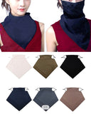 Convertible silky scarves/face coverings